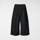 PANTALON AVEC DEVANT PLISSÉ NOIR