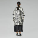 GIACCA KIMONO PERLATA CON FIORI