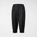 LUŹNE SPODNIE Z PRZEDNIMI KIESZENIAMI CZARNE