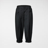 LUŹNE SPODNIE Z PRZEDNIMI KIESZENIAMI CZARNE