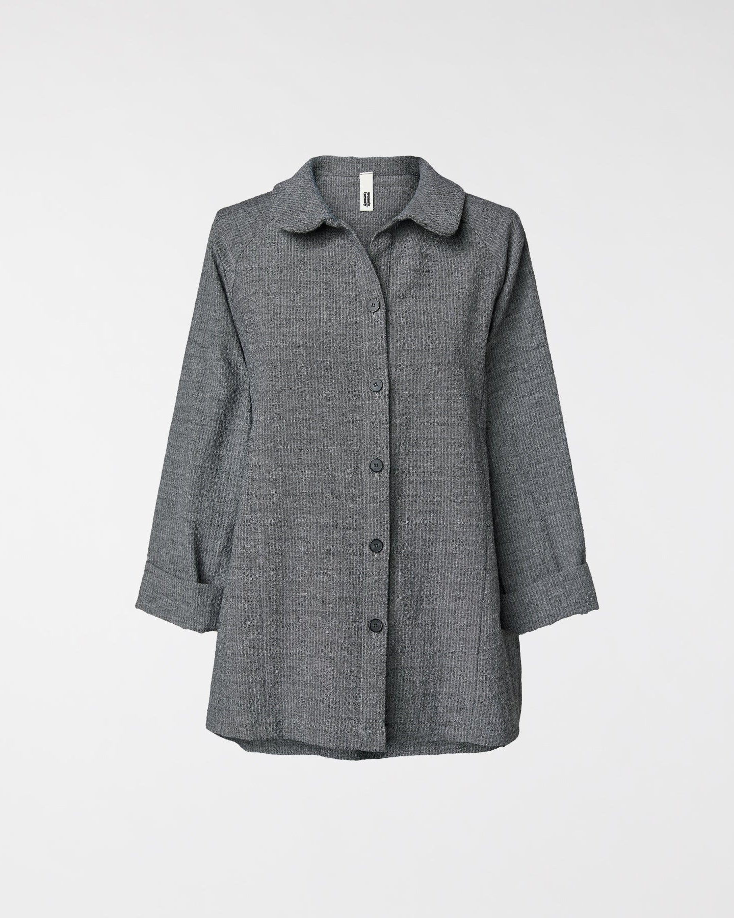 MELANGE SHIRT IN COTTON BLEND