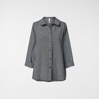 MELANGE SHIRT IN COTTON BLEND