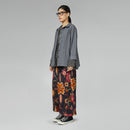 MELANGE SHIRT IN COTTON BLEND