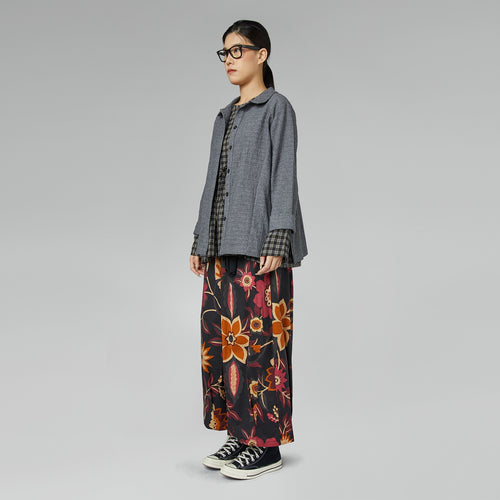 MELANGE SHIRT IN COTTON BLEND