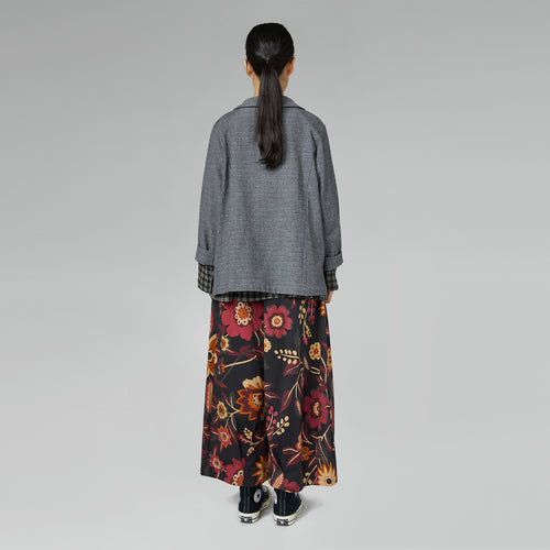 MELANGE SHIRT IN COTTON BLEND