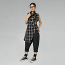 CHALECO DESESTRUCTURADO A CUADROS