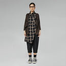 LUŹNE SPODNIE Z PRZEDNIMI KIESZENIAMI CZARNE