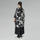 FLORAL KIMONO JACKET EMBOSSED