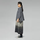 MELANGE SHIRT IN COTTON BLEND