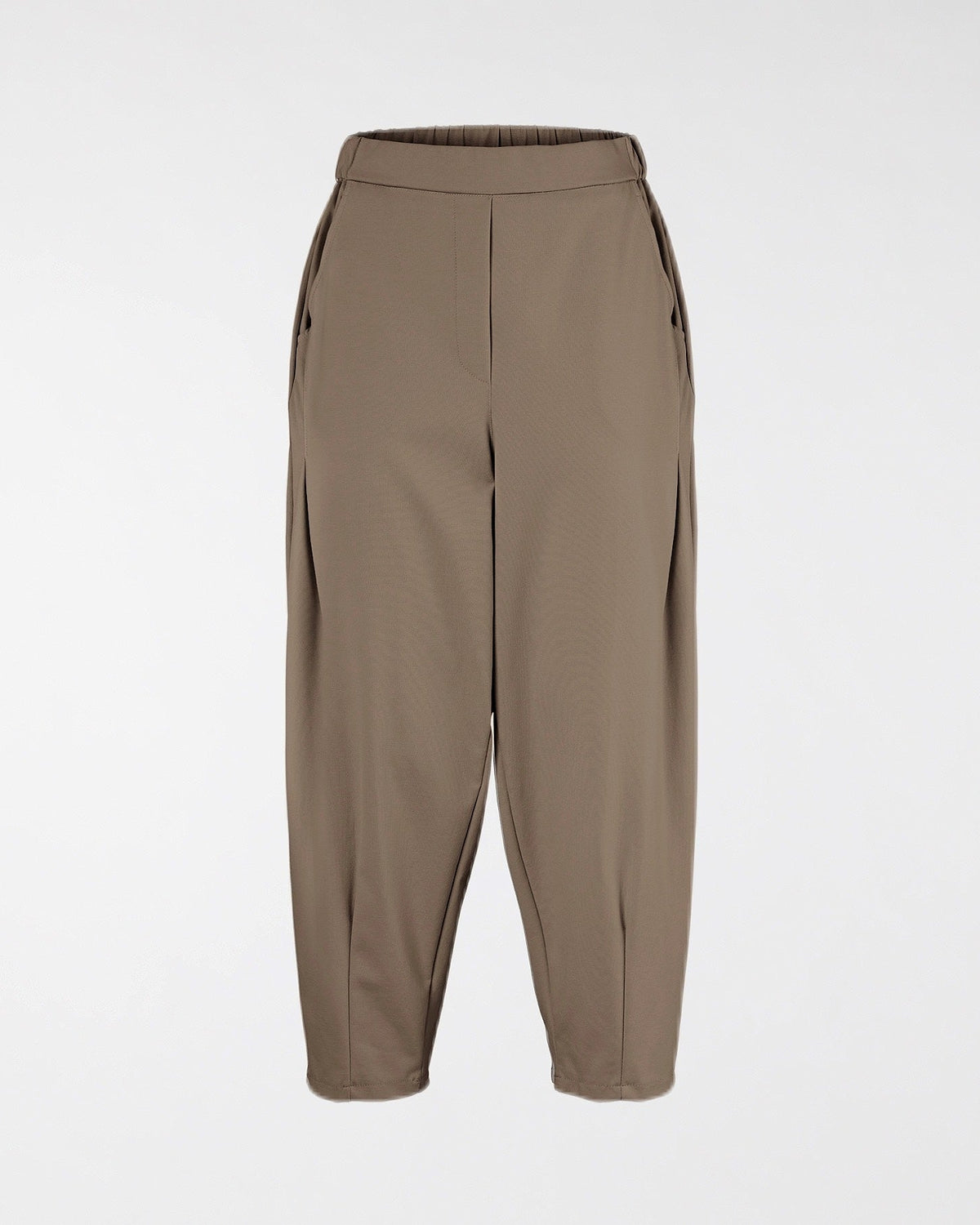 PANTALONI A CAROTA IN TESSUTO PUNTO MILANO