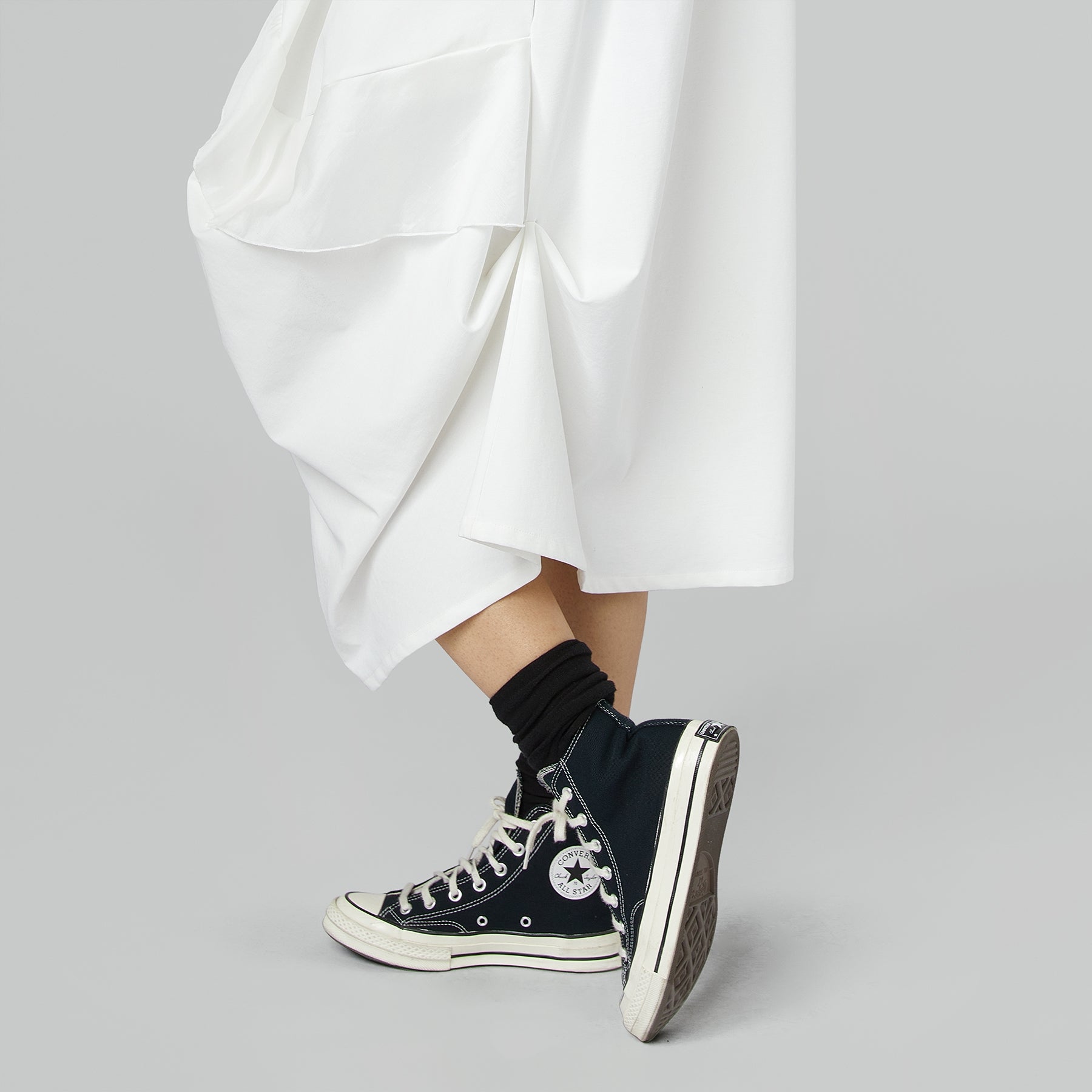 MILANO STITCH SLEEVELESS DRESS BLACK