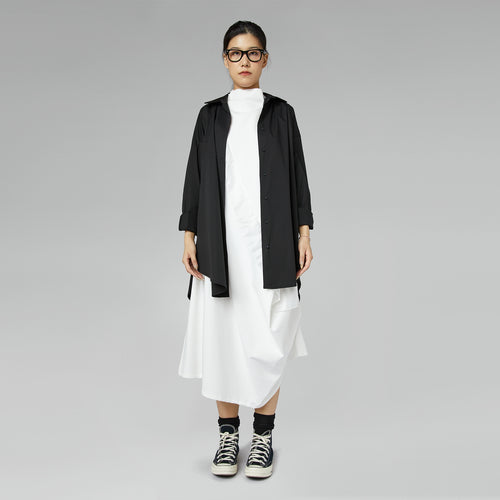 MILANO STITCH SLEEVELESS DRESS BLACK