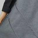 ABITO A PALLONCINO CON CUCITURE ESTERNE GRIGIO