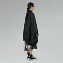 CARDIGAN IN PUNTO MILANO CON VOLANT