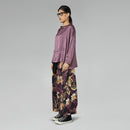 BLUZKA SATYNOWA CZARNA