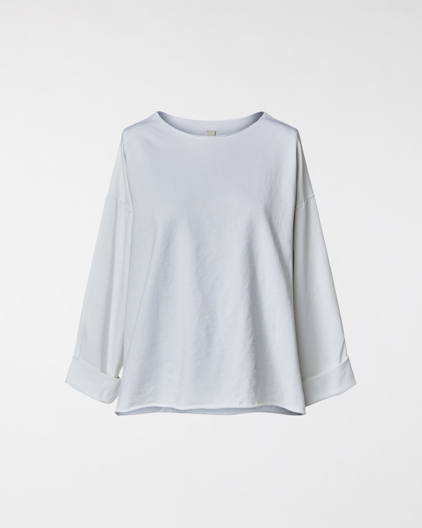 SWEAT-SHIRT BASIQUE LÉGER BLANC