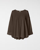T-SHIRT WITH PLEATS ON THE BACK