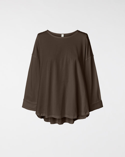T-SHIRT WITH PLEATS ON THE BACK