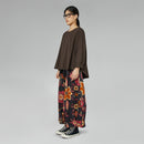 CAMISETA CON PLIEGUES EN LA ESPALDA NEGRO