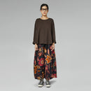 CAMISETA CON PLIEGUES EN LA ESPALDA NEGRO