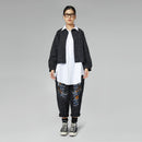 PANTALONI CON RICAMI FLOREALI