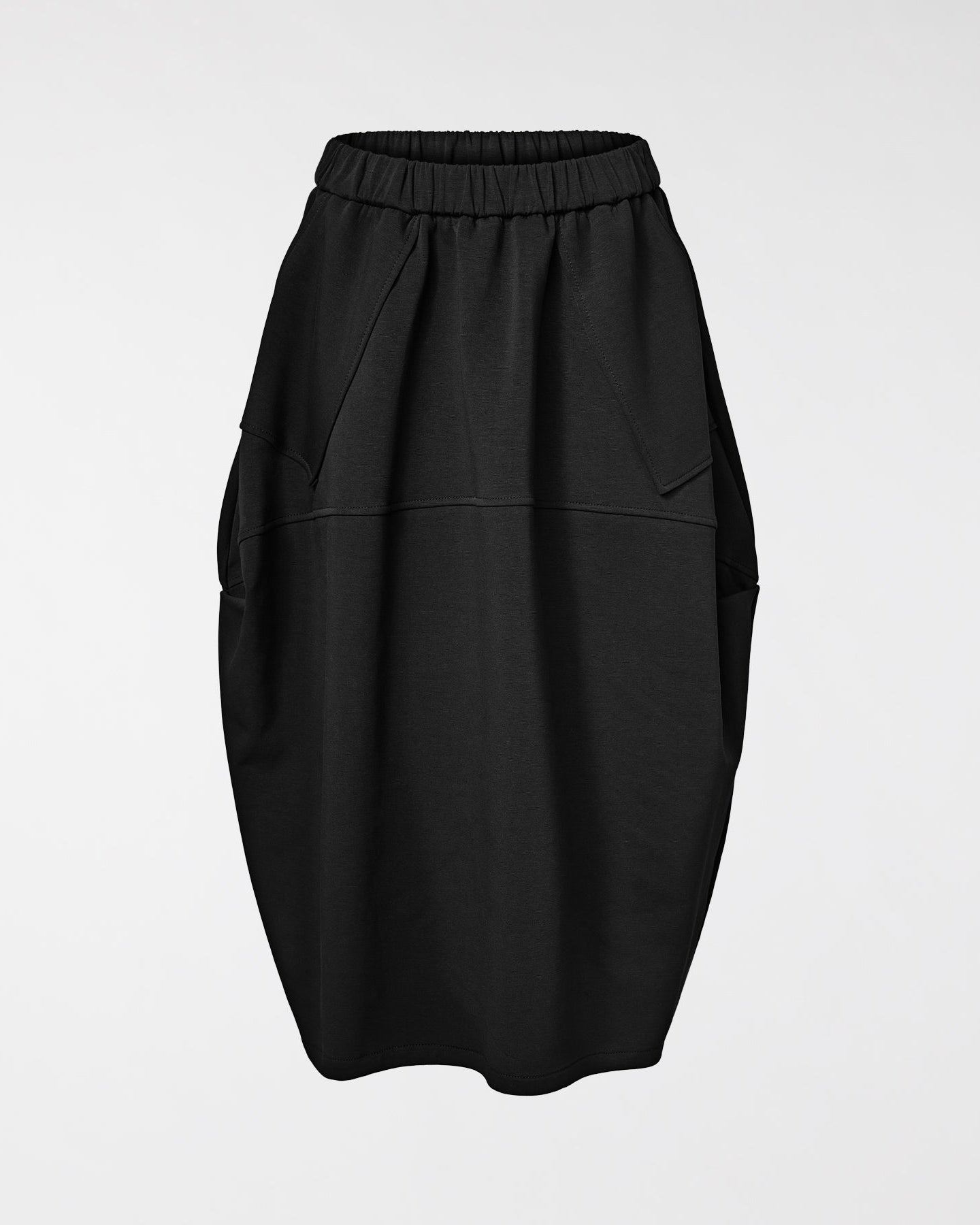 JUPE EN NÉOPRÈNE LÉGÈRE NOIRE