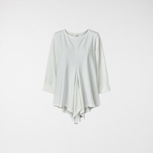 T-SHIRT A PUNTA BIANCA