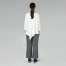 POINTED T-SHIRT BROWN