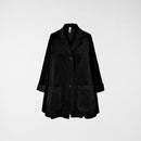 FLARED VELVETY COTTON JACKET