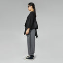 SPODNIE Z PANELI BOCZNYCH SZARE