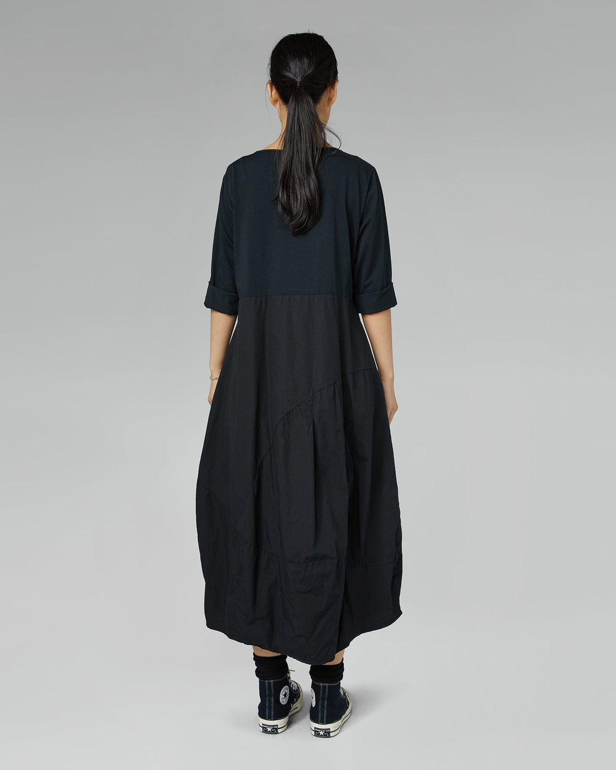 ROBE LONGUE EN FORME D’ŒUF