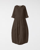 ROBE LONGUE EN FORME D’ŒUF