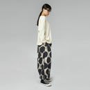 Spodnie bawełniane w duże kropki