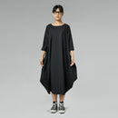 LONG EGG DRESS BLACK