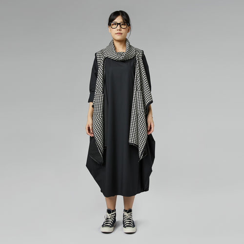 LONG EGG DRESS GREY