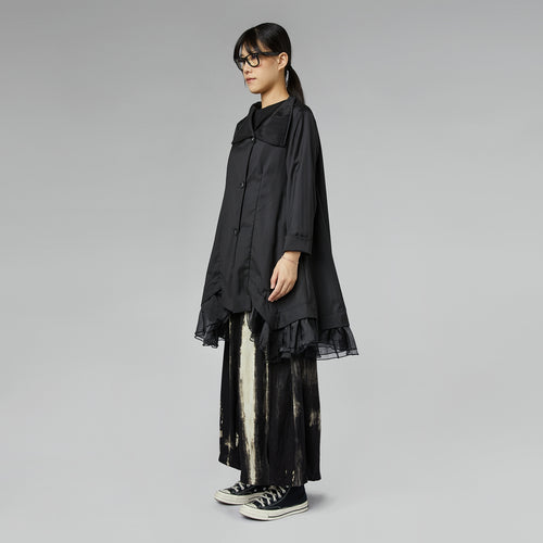 GIACCA ELEGANTE CON TULLE