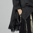 GIACCA ELEGANTE CON TULLE