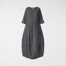 EGG SHAPED LONG DRESS GRAY