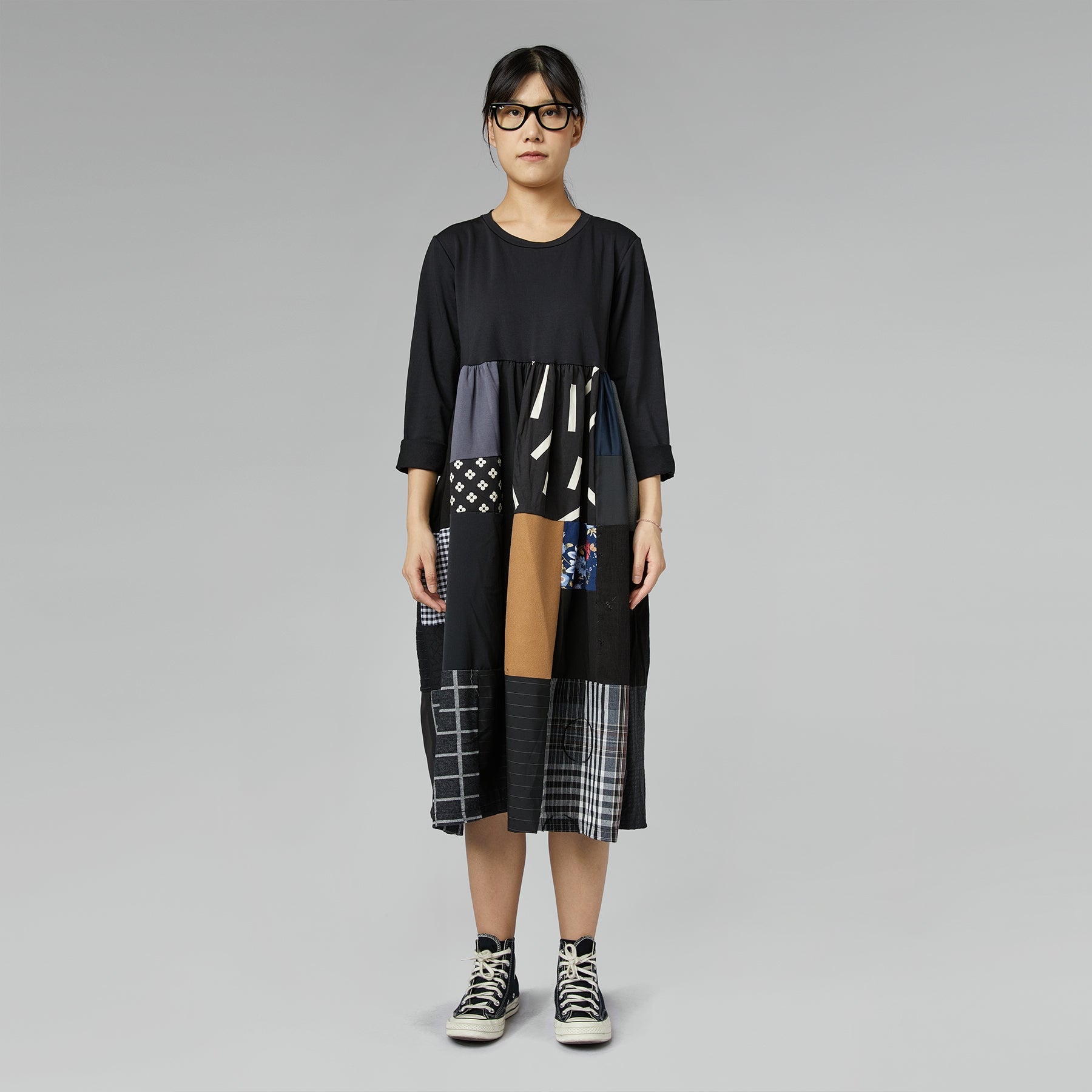 PATCHWORK DRESS