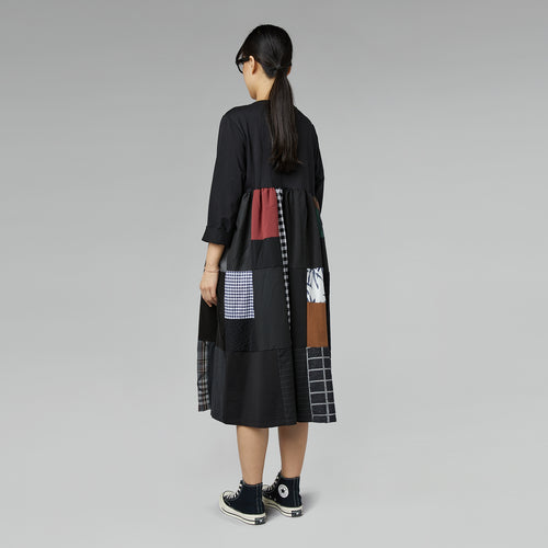 PATCHWORK DRESS