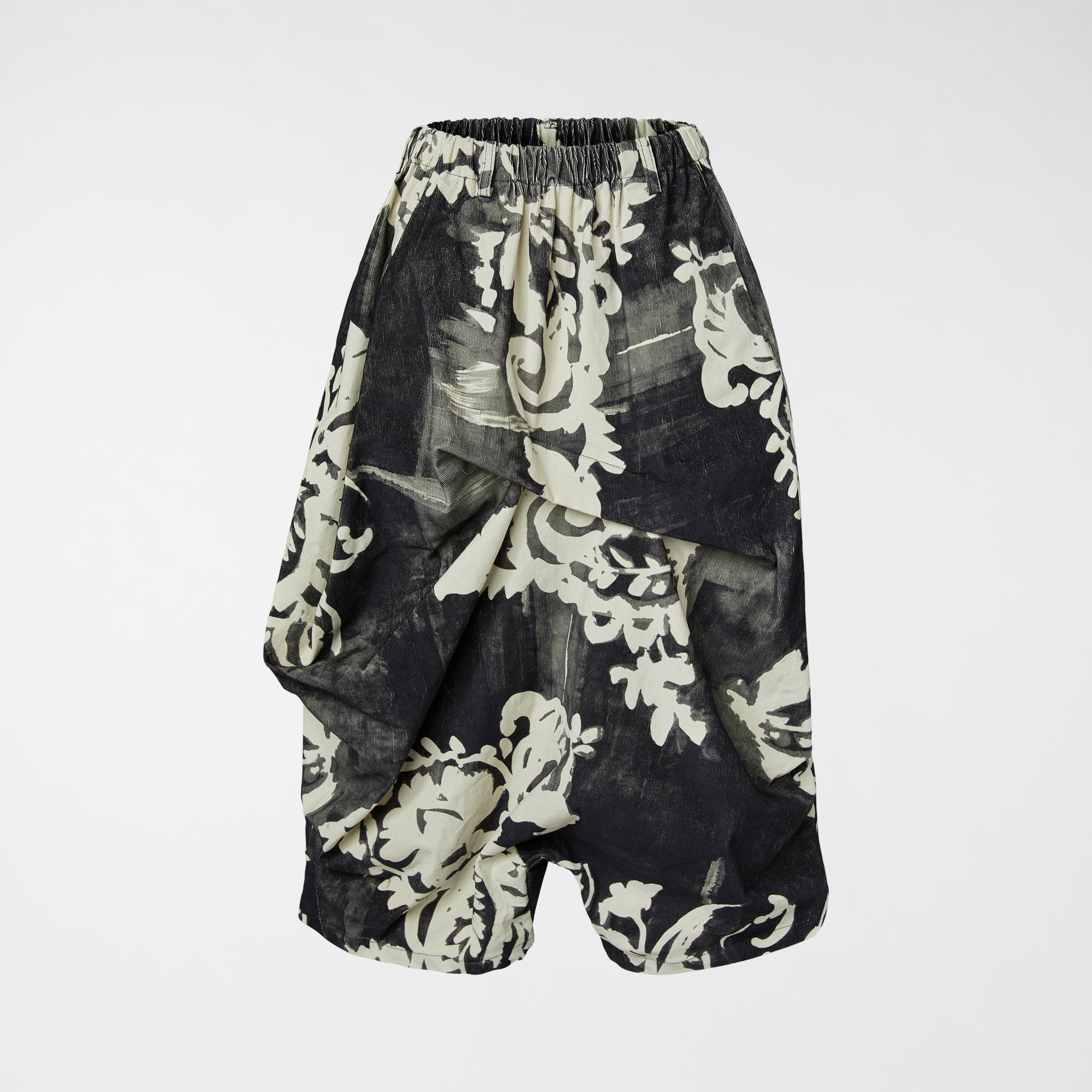 Spodnie bawełniane w prążki