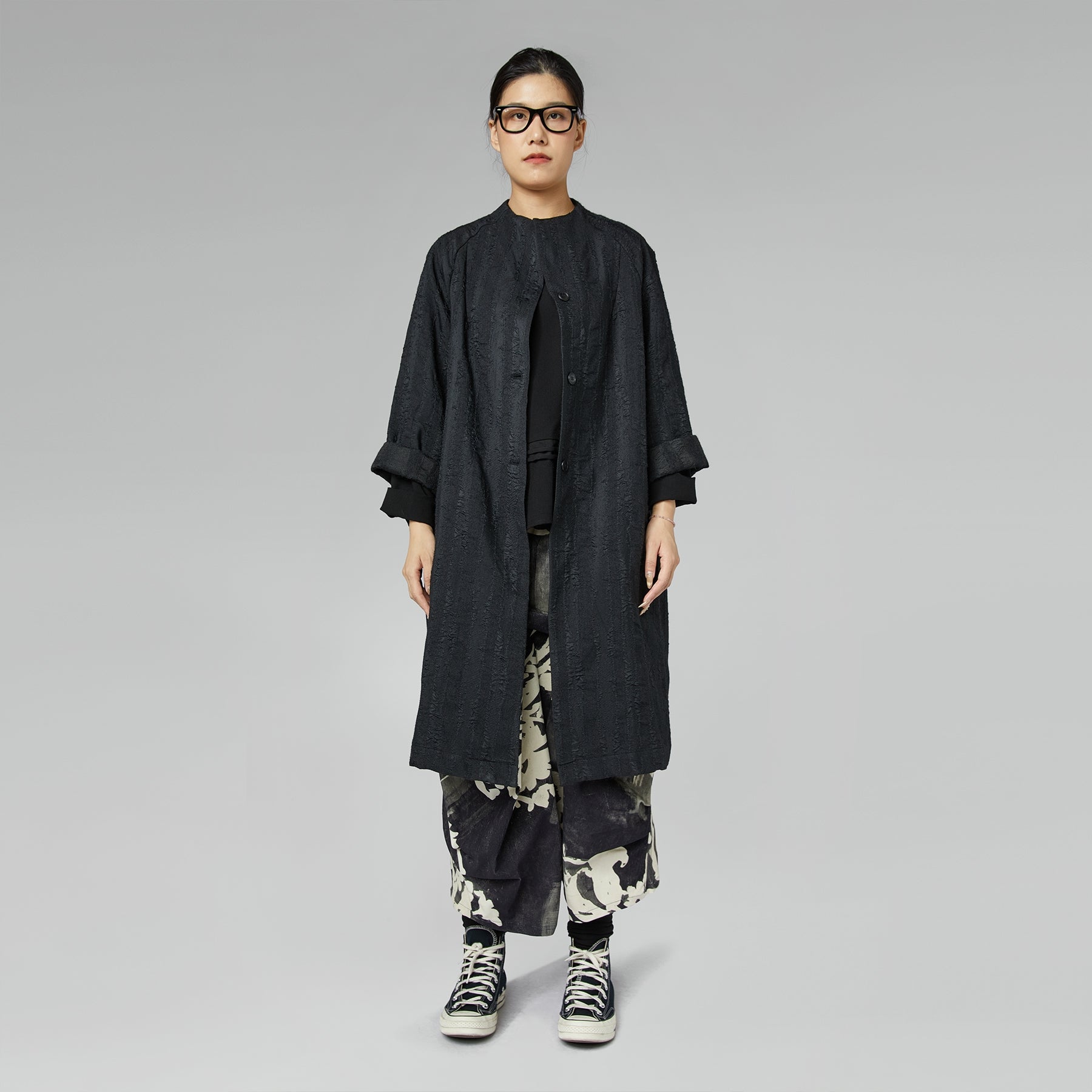 ELABORATED LIGHTWEIGHT COAT