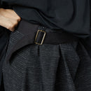 MELANGE STRIPED SKORTS