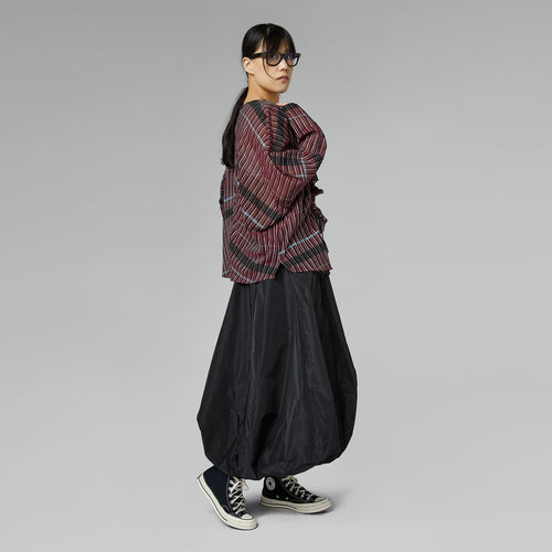 TAFFETA BALLOON SKIRT
