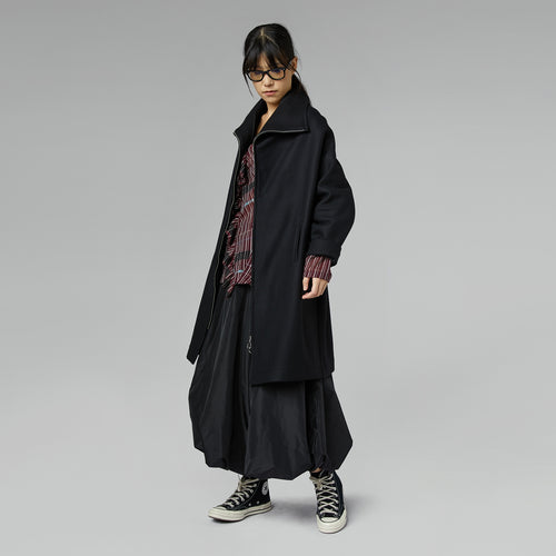 TAFFETA BALLOON SKIRT