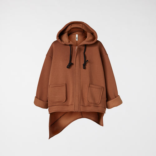 HOODIE AUS WÄRMLICHER GAUZBAUMWOLLE