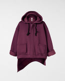 HOODIE AUS WÄRMLICHER GAUZBAUMWOLLE