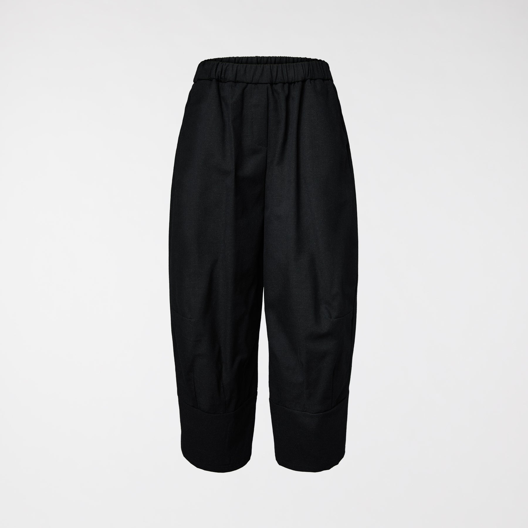 COTTON BLEND TWEED PANTS