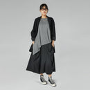 SKIRT WITH PLEATS BLUE