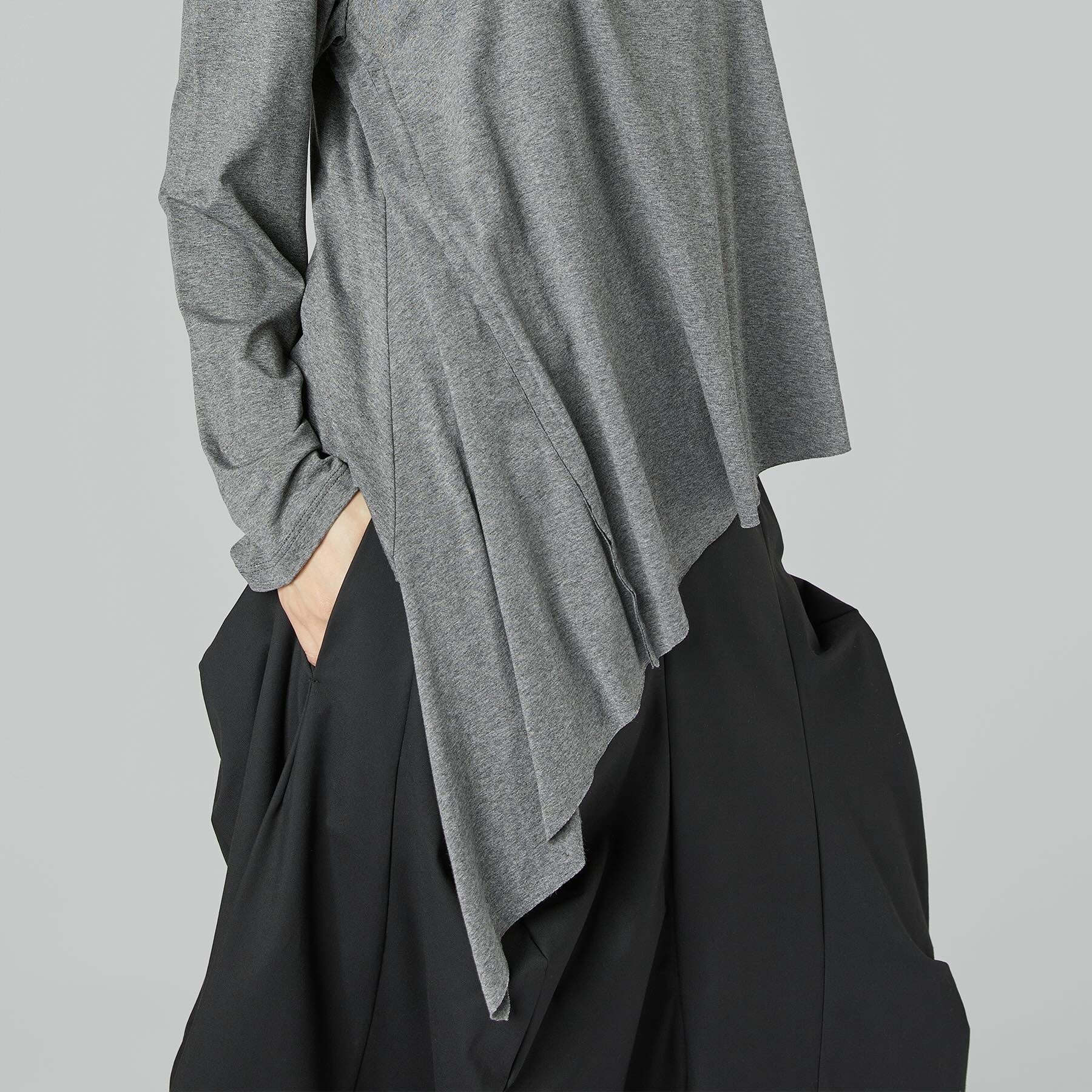 SKIRT WITH PLEATS BLUE